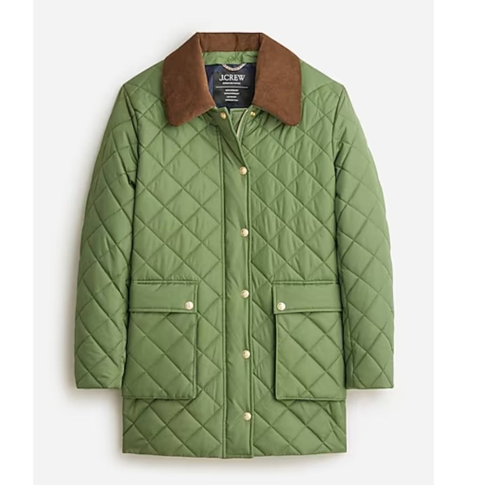 J.Crew Heritage Quilted Barn Jacket